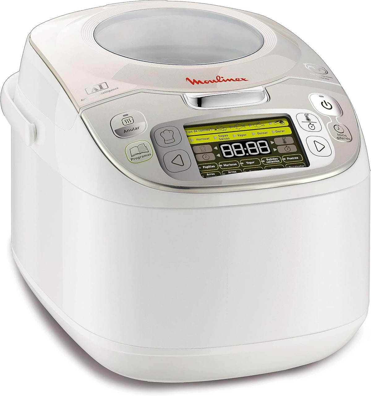 Robot de cocina MK8121, plata, para la cocina, Moulinex
