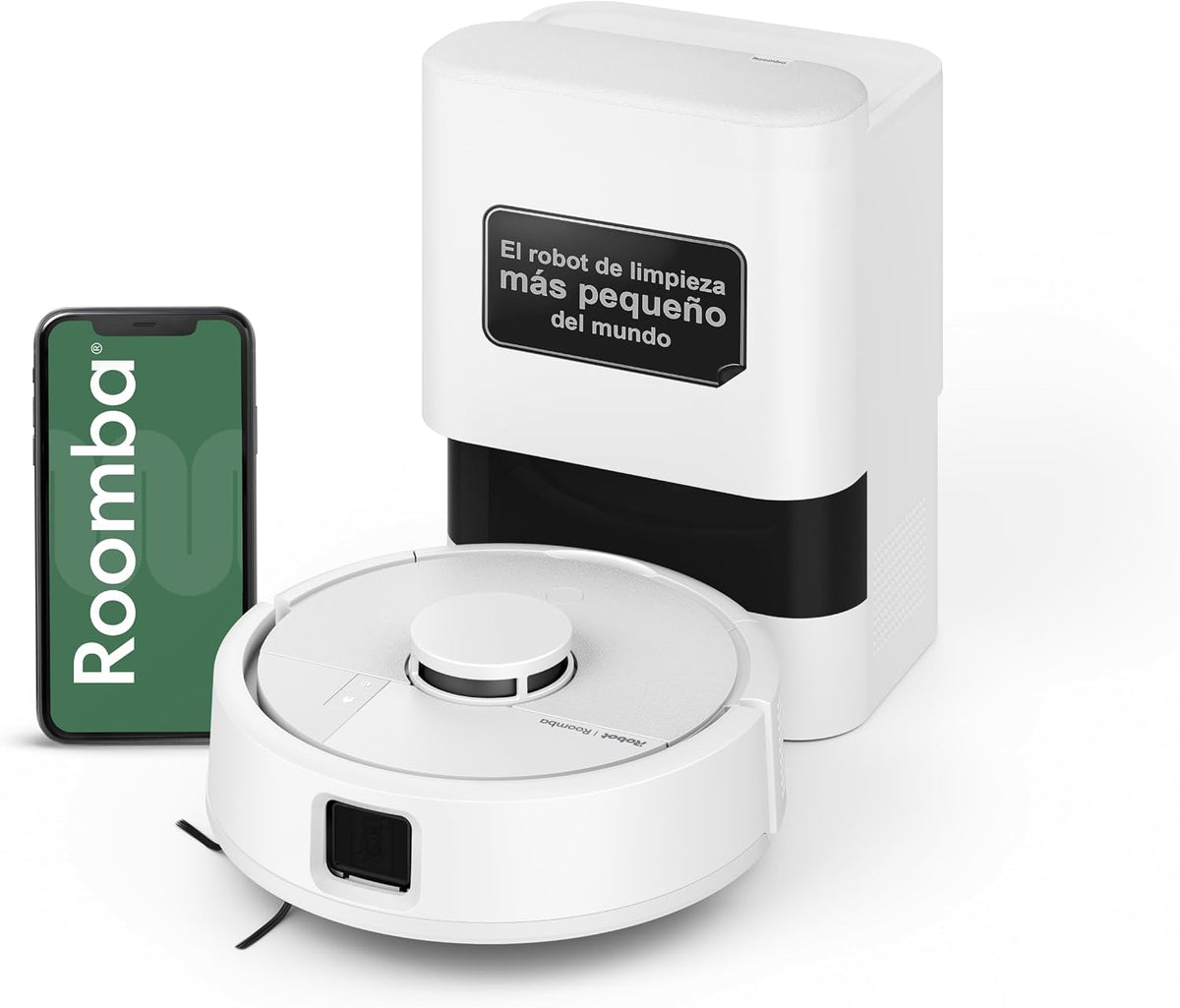 Robot aspirador 7000Pa, blanco, iRobot