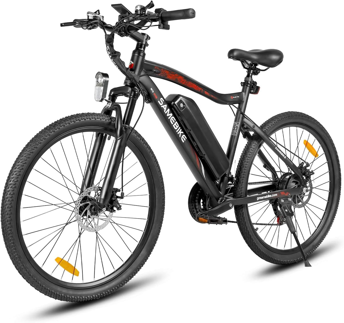 Bicicleta de montaña 36V13Ah, 26 pouces, inalámbrico, SAMEBIKE