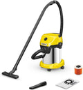 Kärcher V-17/4/20 aspirador, 1000 W, 17 L, acero inoxidable