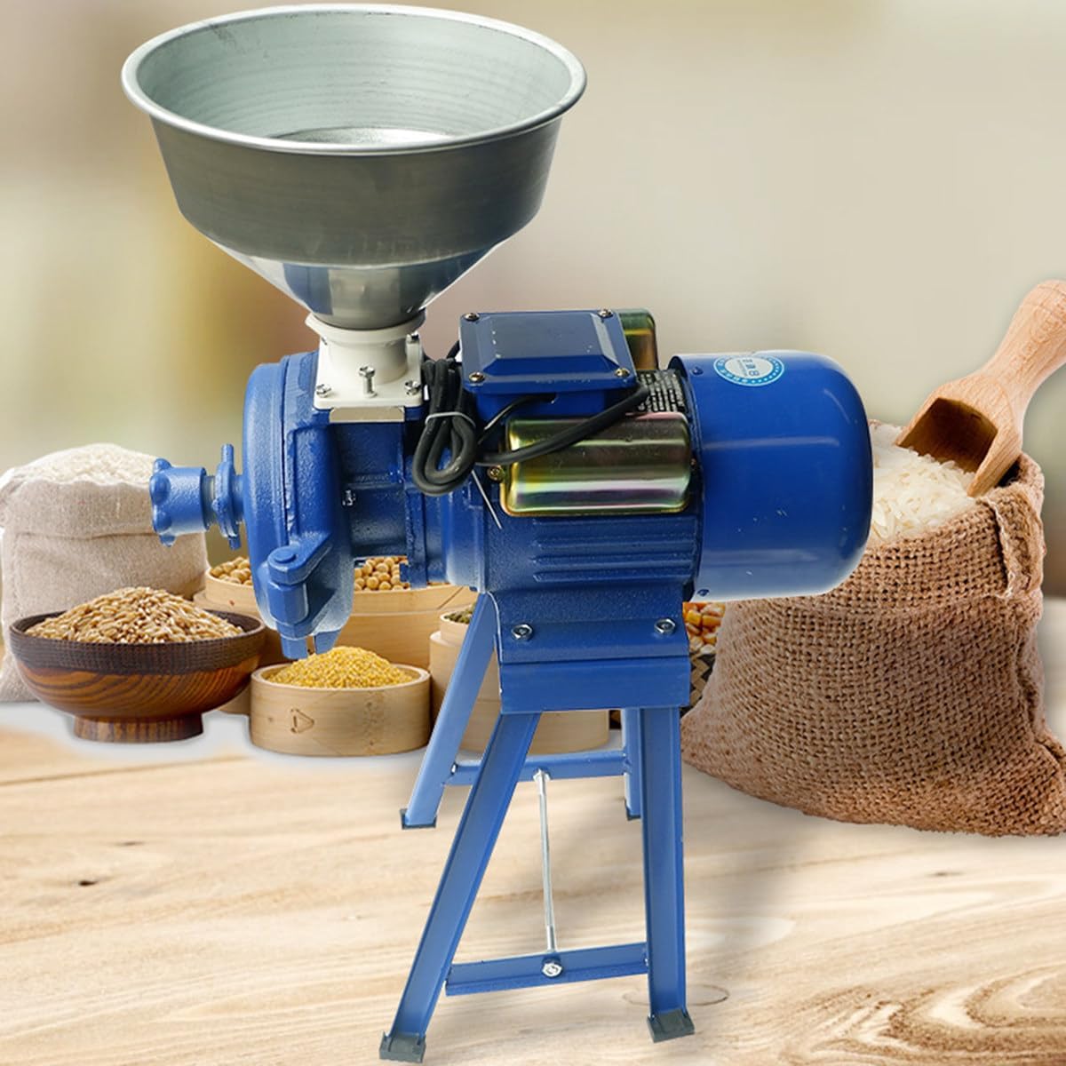 Molinos de grano, 3000 W, acero inoxidable