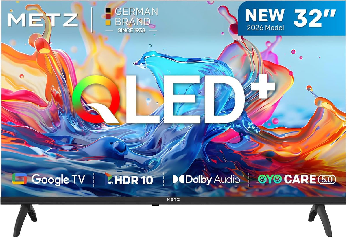 Smart TV DVB-T2/S2/C, con WiFi, control inteligente, Metz