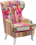 Beliani sillón, 72 × 51 cm, madera, tela