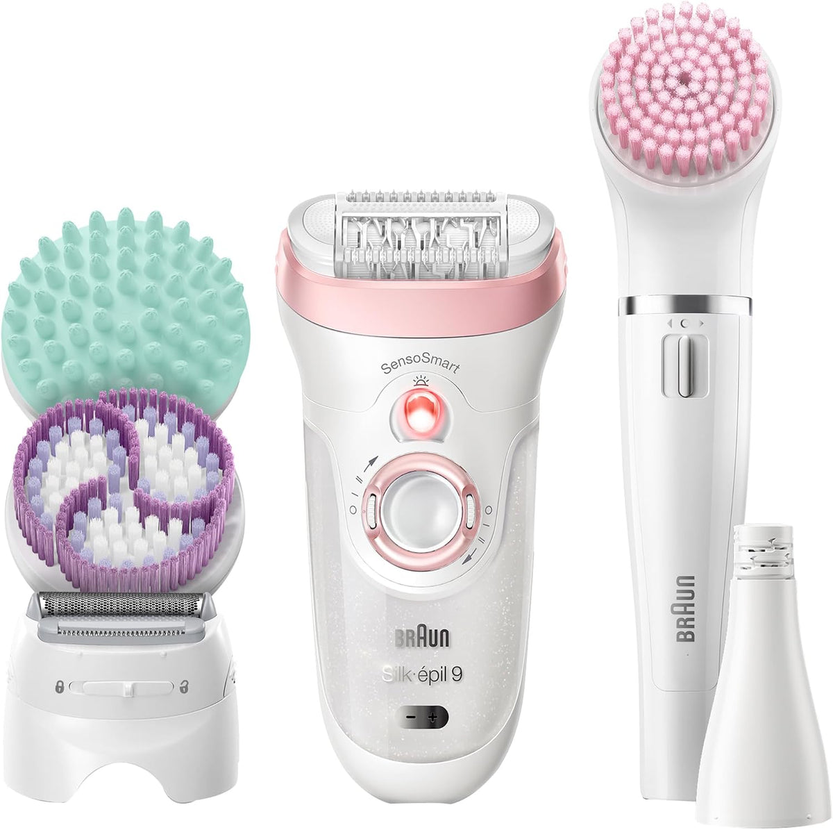 Braun Depiladoras, inalámbrico, blanco