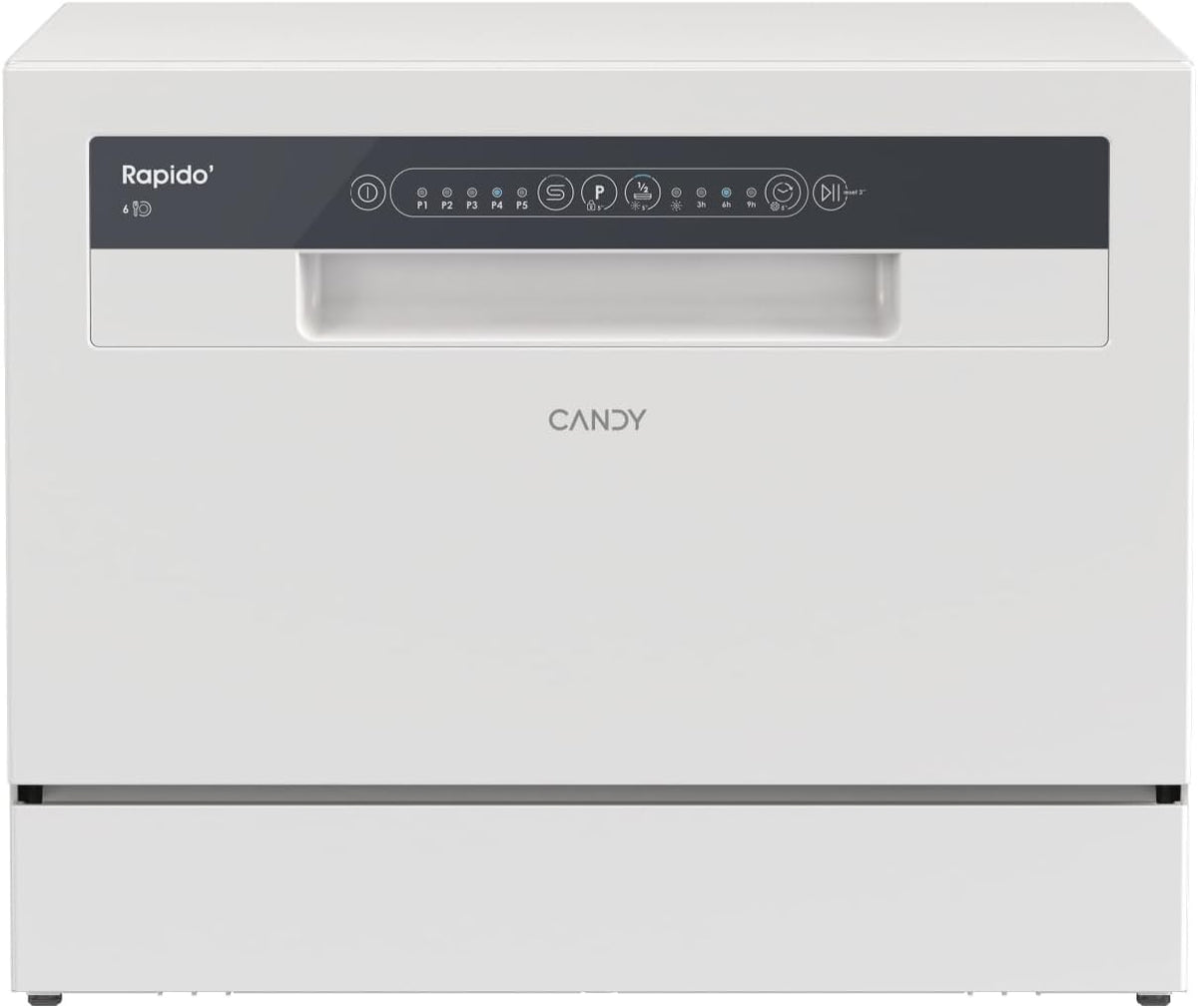 Candy CP 6E51LW lavavajillas, 44,3 × 55 × 50,1 cm, blanco