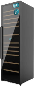 Cecotec vinoteca, 195,5 × 59,5 × 70,5 cm, con iluminación LED