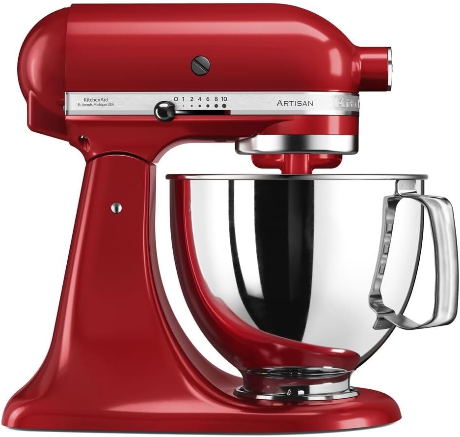 KitchenAid robot de cocina, 4,8 L, rojo, para la cocina