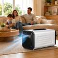 Aire acondicionado 12 V/24 V/220 V, 57 × 29 × 35 cm, 5200 BTU, JIMINHUIXIN