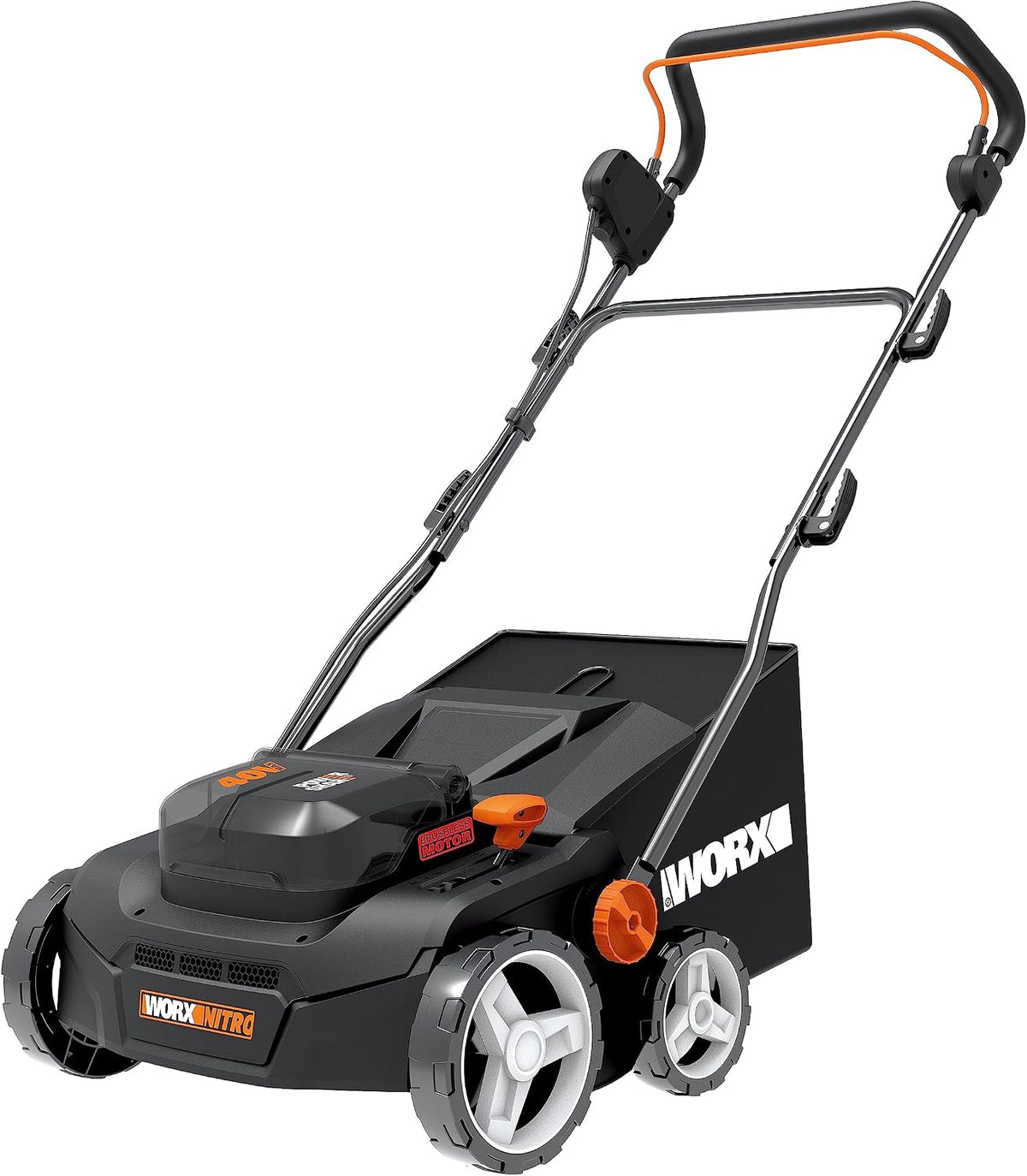 Escarificadores WG855E.9, 36 cm, 40 V, 40 L, inalámbrico, WORX
