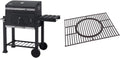 Barbacoa de carbón, 41,5 × 55 cm, acero inoxidable, Tepro