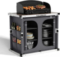 Armario, 84 × 51 cm, plegable, aluminio, para la cocina, EVER ADVANCED