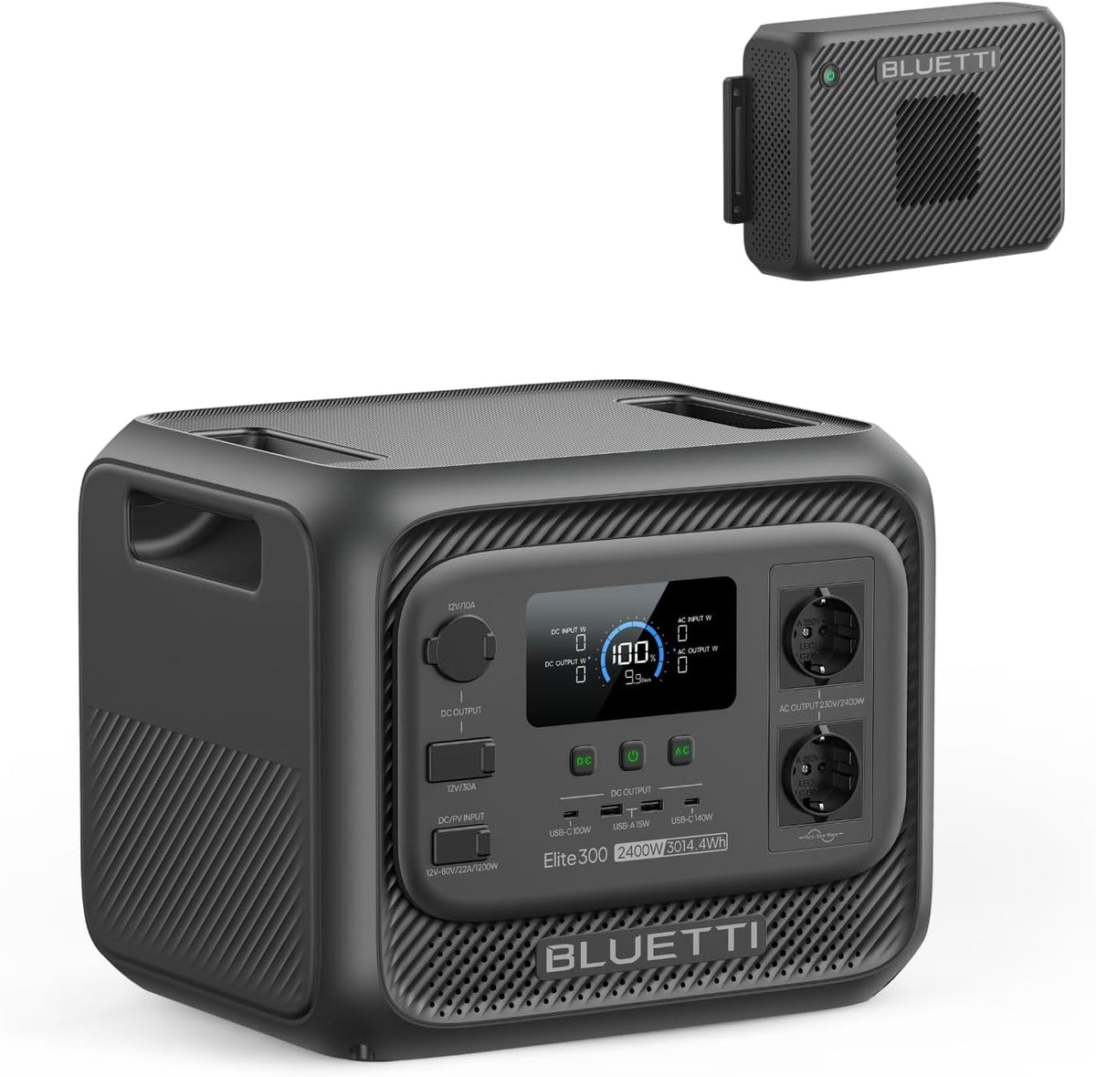 Generador eléctrico 4 Wh, 3014,4 Wh, BLUETTI
