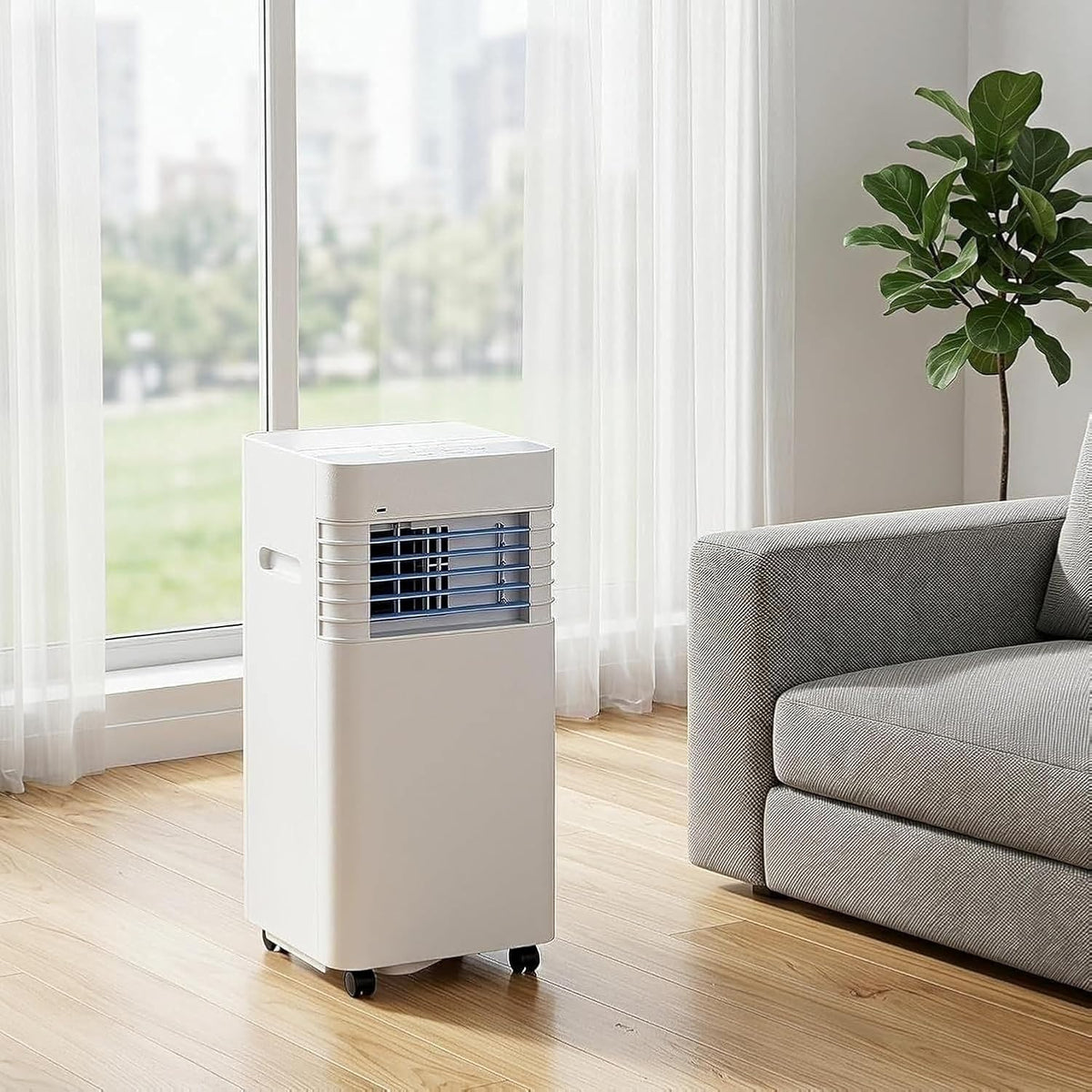 Aire acondicionado, 14000 BTU, 5000 Btu, con mando a distancia, para la oficina, DAEFAG