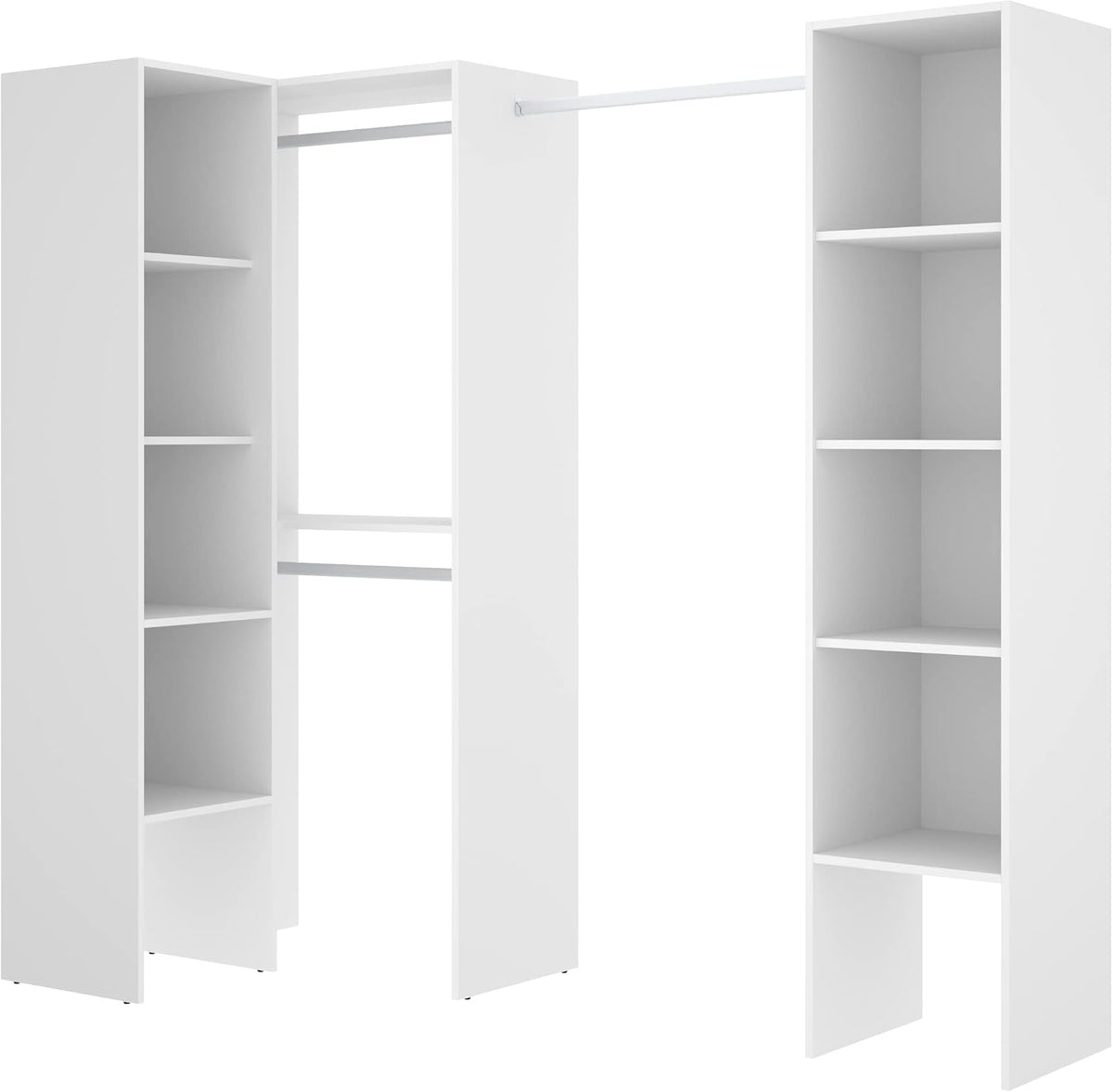 Armario, 185 cm, blanco, DEKIT GRUPO RIMOBEL