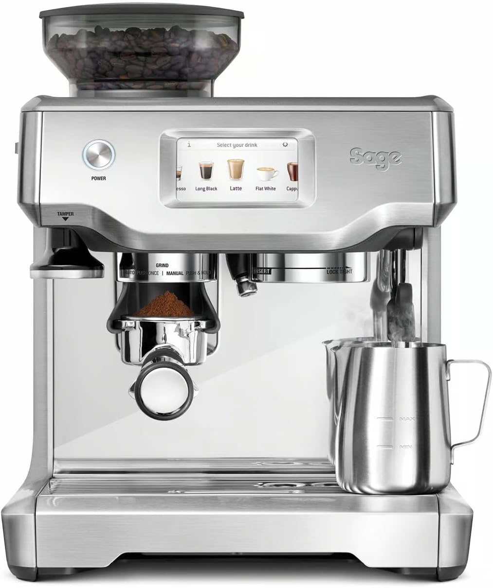 Cafetera, acero inoxidable, Sage