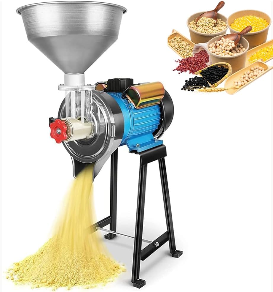 Molinos de grano, acero inoxidable